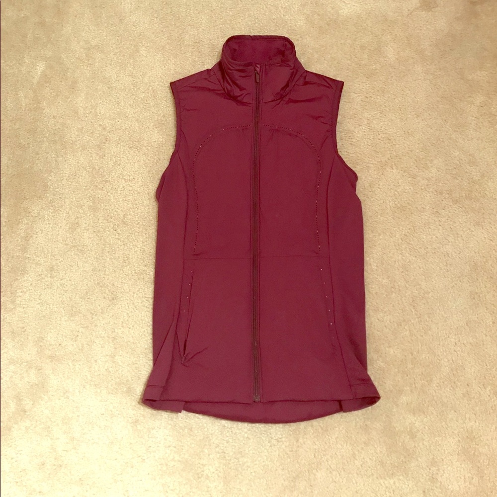 Lululemon Plum Vest (Size 8)